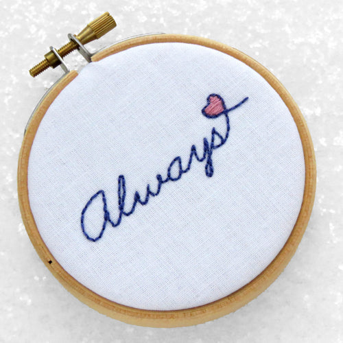 Free Valentines Embroidery Pattern