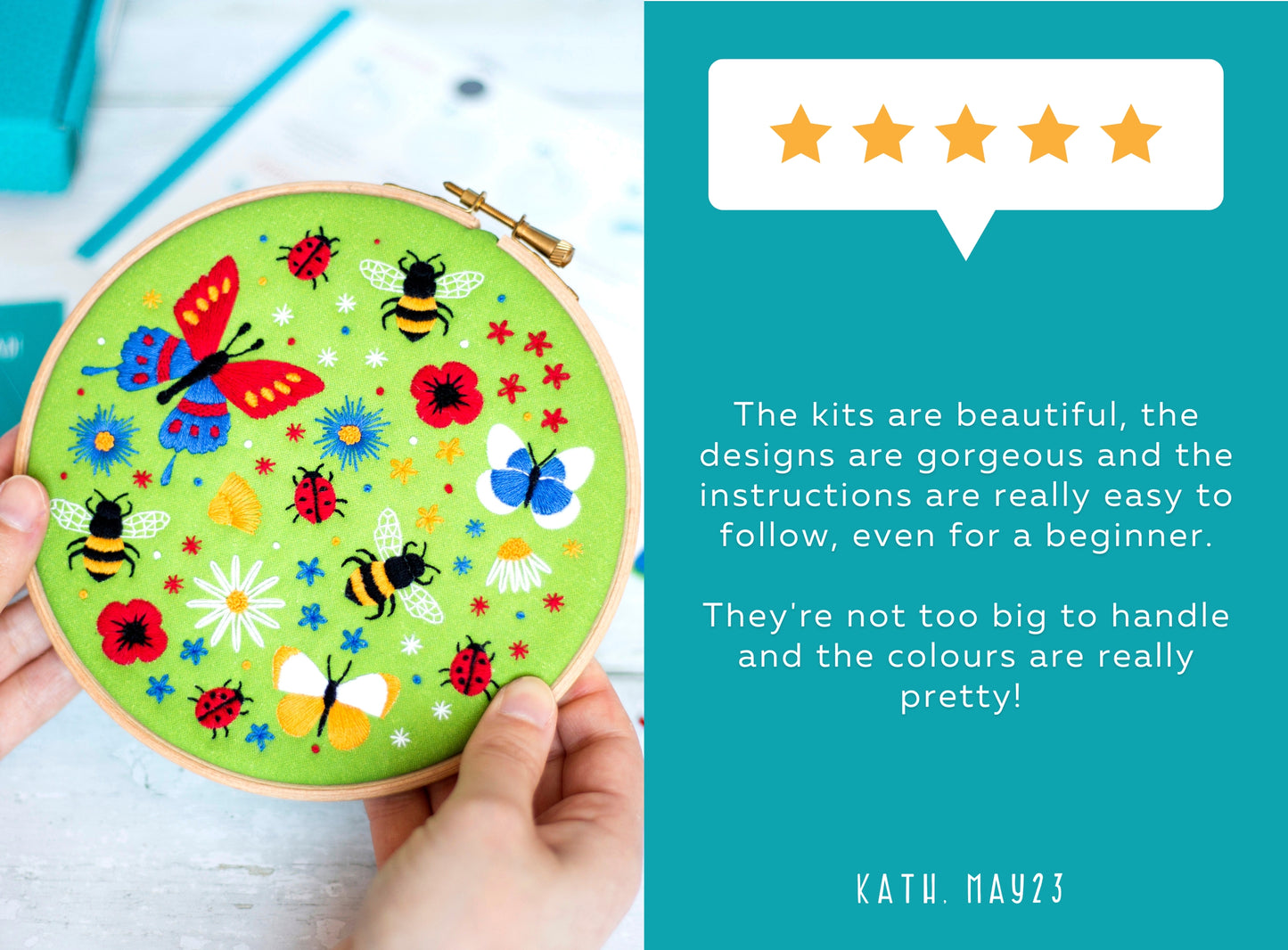 Life is Better at the Beach Embroidery Kit - 40% OFF - Embroidery Kits - ohsewbootiful