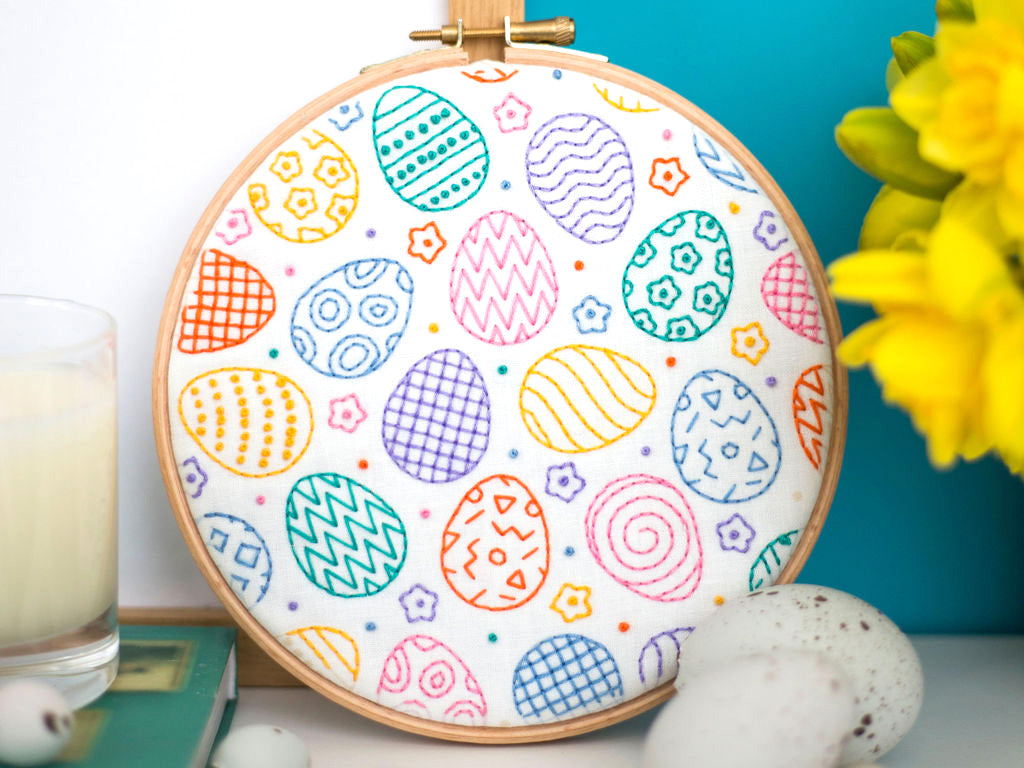 Easter Eggstravaganza Embroidery Kit - Embroidery Kits - ohsewbootiful