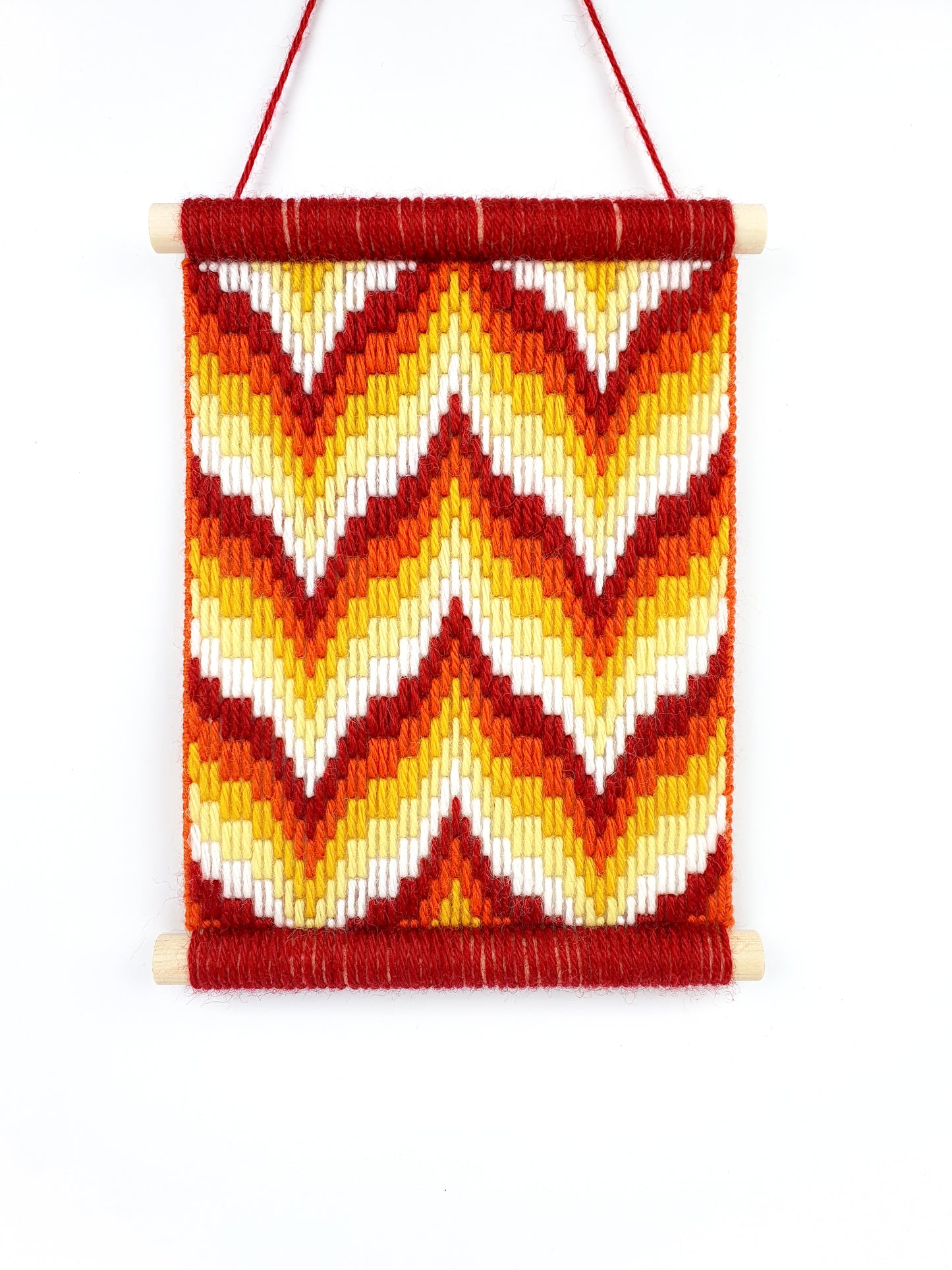 Flames Bargello Wall Hanging Kit - Bargello Kit - ohsewbootiful