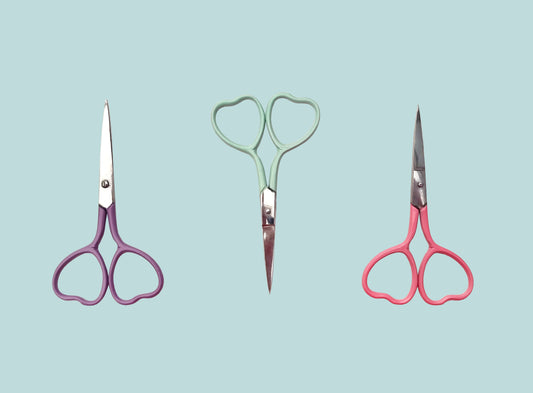 Heart Embroidery Scissors - Embroidery Supplies - ohsewbootiful