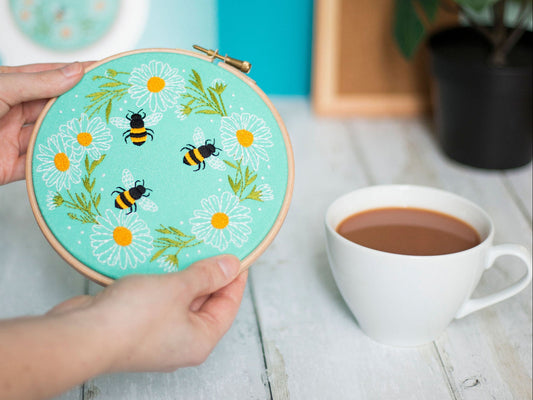 Bees Hand Embroidery Kits