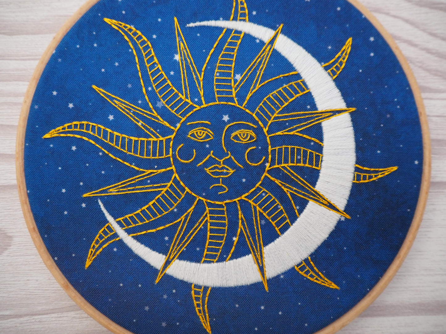 Sun and Moon Embroidery Fabric Pack - Fabric Packs - ohsewbootiful