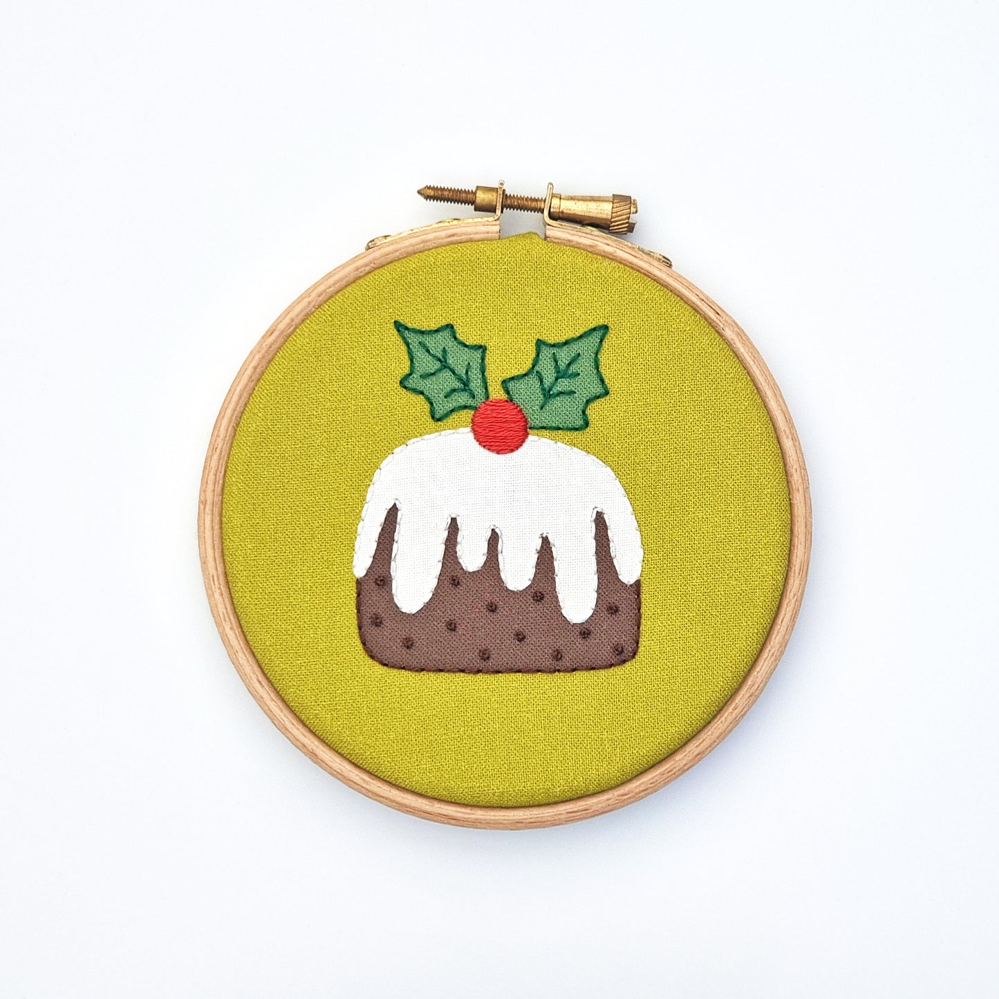 Christmas Pudding Mini Embroidery Kit