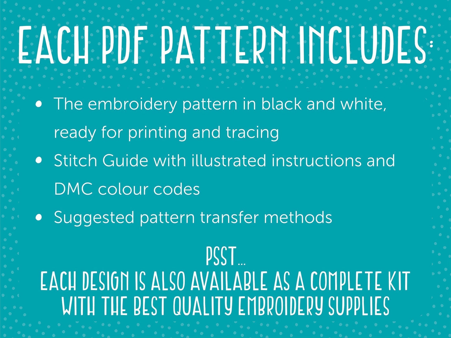 Doodle Embroidery PDF Pattern Download - - ohsewbootiful