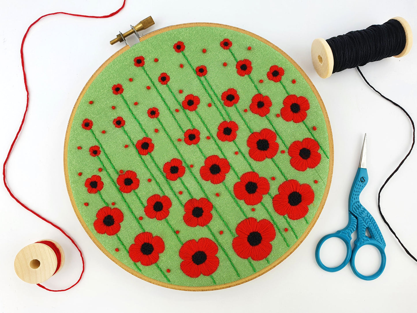 Poppy Fields Fabric Pattern Pack - Fabric Packs - ohsewbootiful