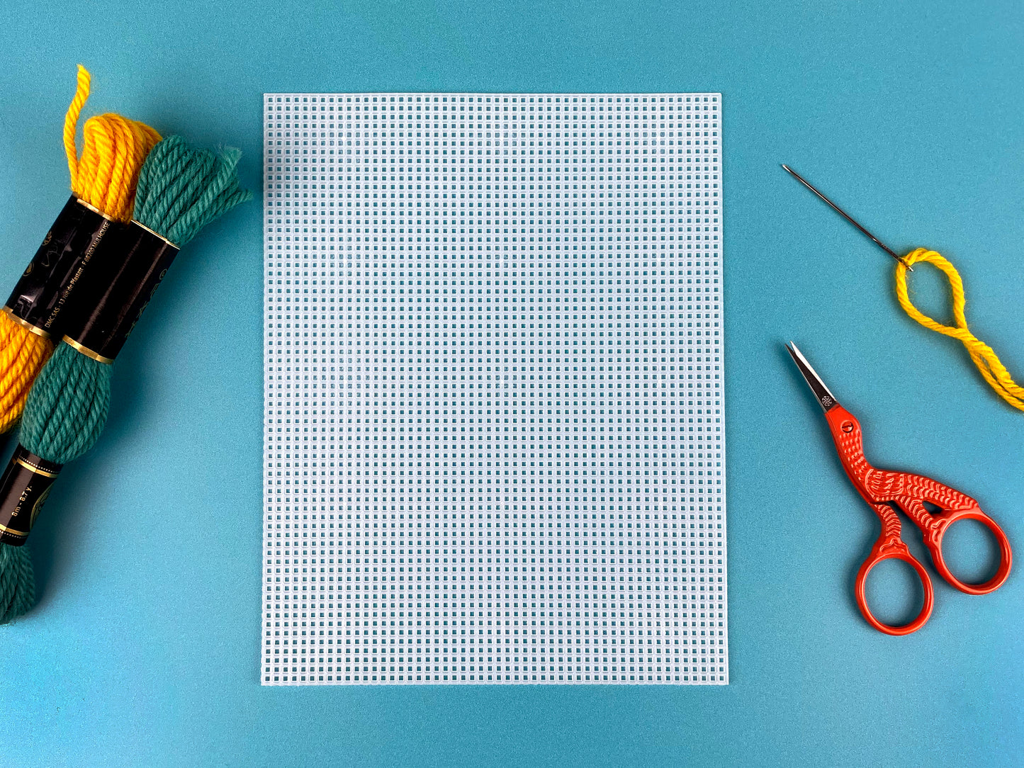 Pre Cut Plastic Tapastry Canvas -Wall Hanging - Embroidery Supplies - ohsewbootiful