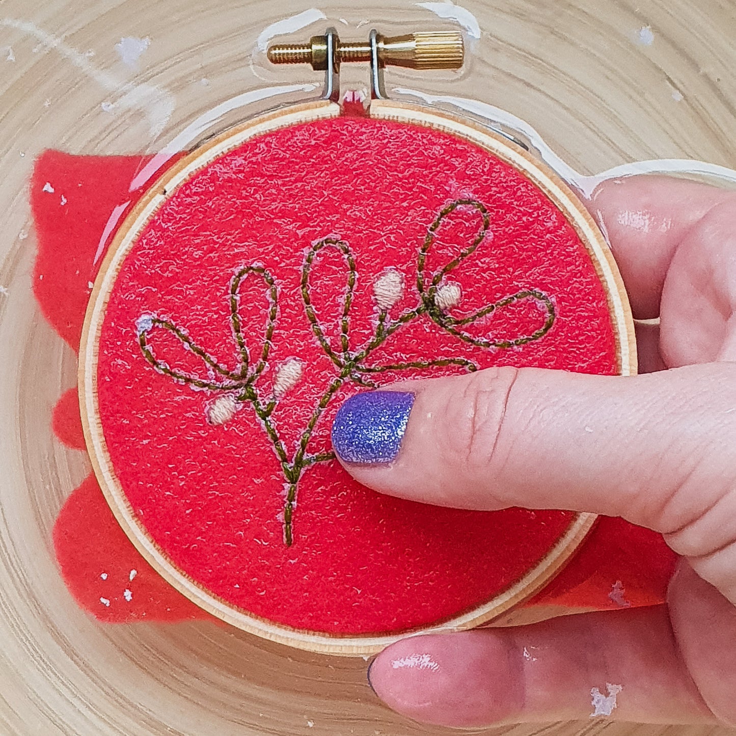 Christmas Foliage Stick and Stitch Embroidery Patterns - - ohsewbootiful