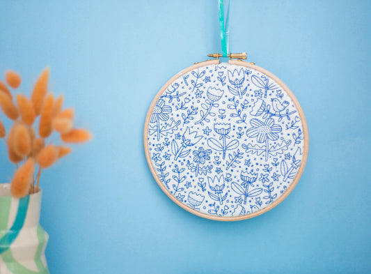 Doodle Stitching Embroidery Kit - Embroidery Kits - ohsewbootiful