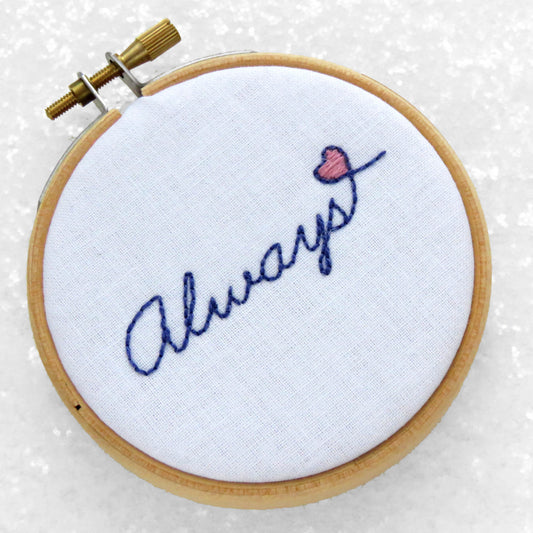 Free Valentines Embroidery Pattern