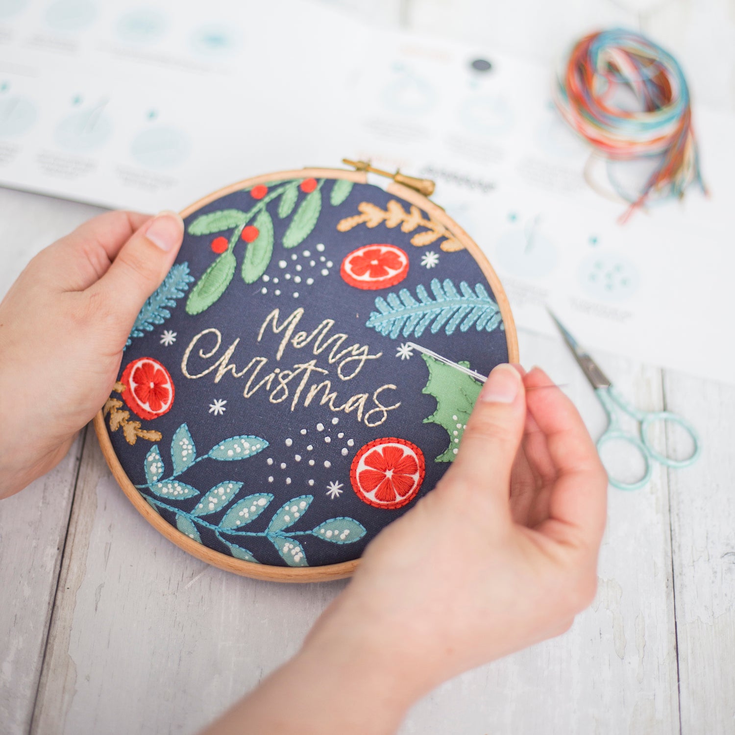 Stitch Journal Embroidery Kit – ohsewbootiful