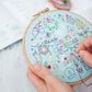 24 Days of Advent, Christmas Advent Calendar Embroidery Kit - Embroidery Kits - ohsewbootiful