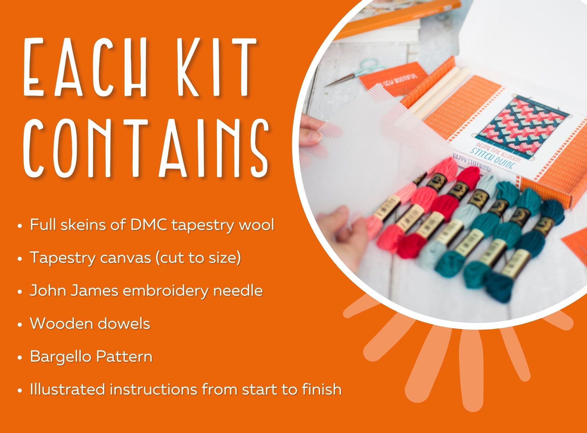 Christmas bargello wall hanging