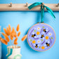 Bees and Lavender Embroidery Fabric Pack - Fabric Packs - ohsewbootiful