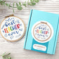 Mini Embroidery Kits UK, DIY Teacher Gifts UK, Thank you teacher gifts