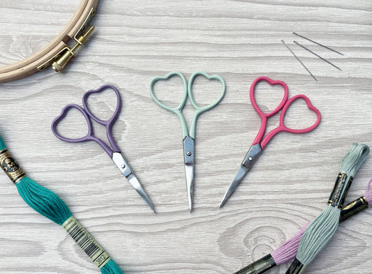 Heart Embroidery Scissors