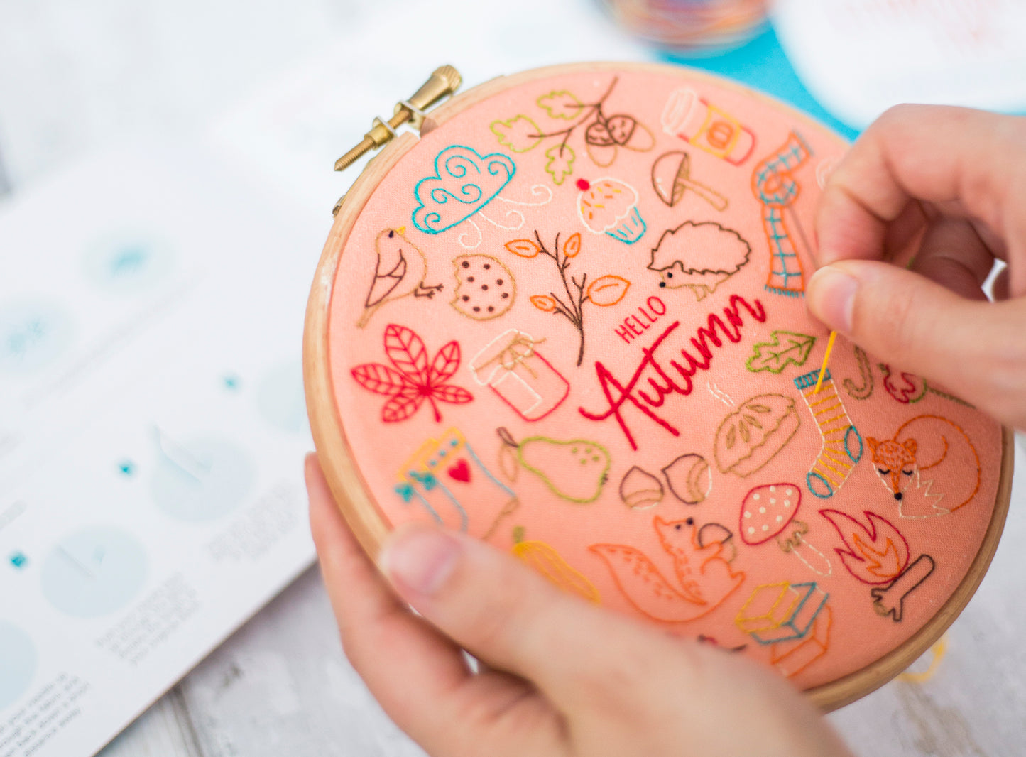 Seasons Embroidery Kit Bundle