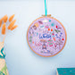 Hello Winter Embroidery Kits, Seasonal Embroidery Kits, Stamped Embroidery