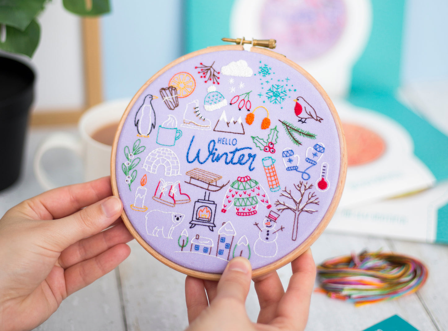 Seasons Embroidery Kit Bundle