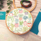 Plants Embroidery Kits, Modern Hand Embroidery Kit, Houseplants Needlecraft Kits