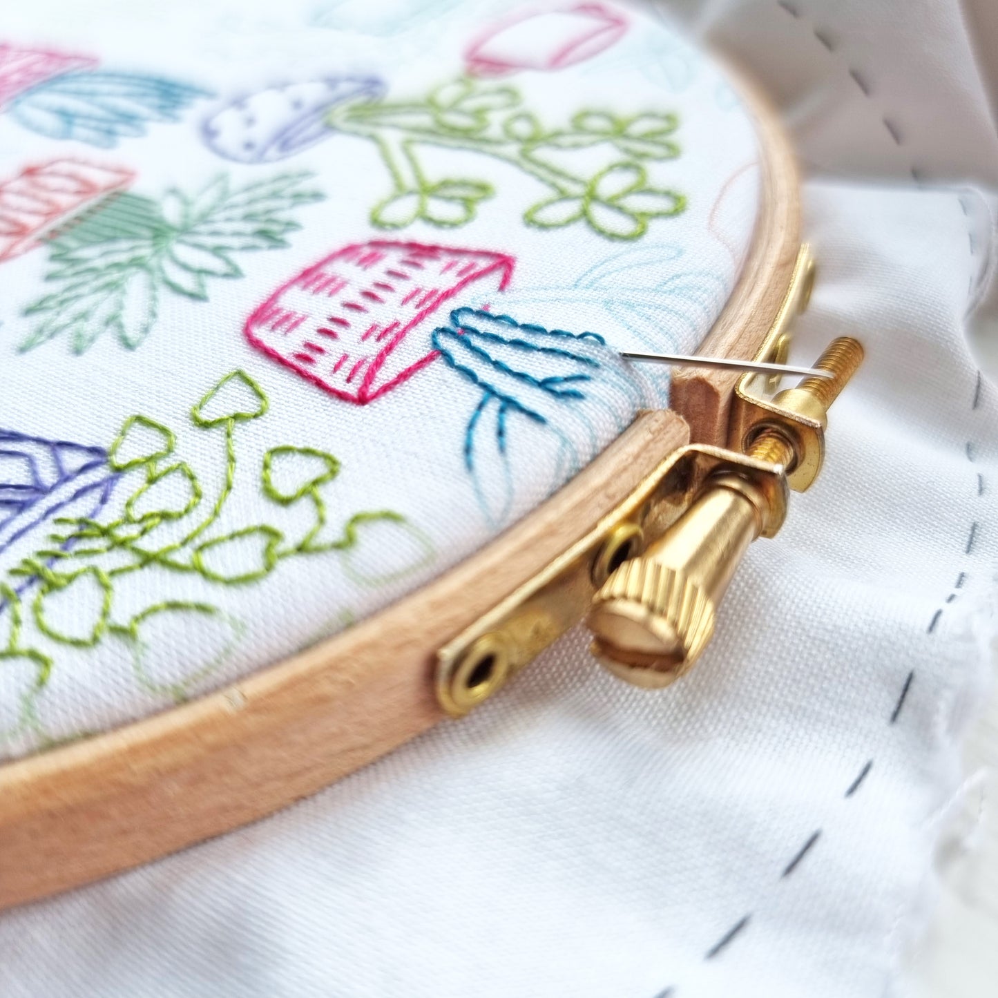 Houseplants Embroidery Kit - Embroidery Kits - ohsewbootiful