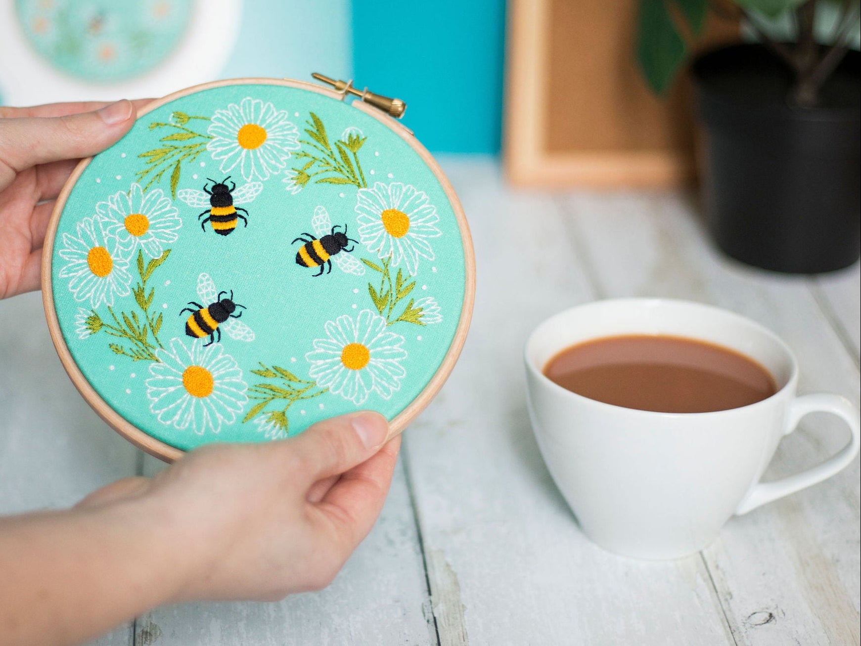 Bees Hand Embroidery Kits