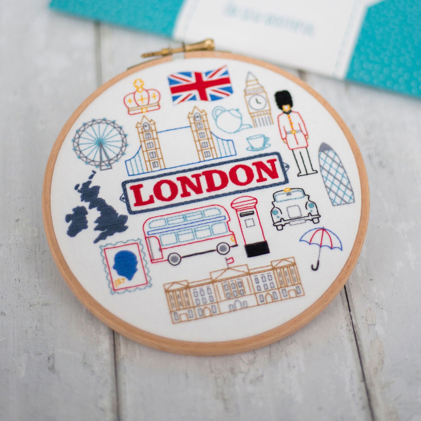 Stitching London Embroidery Fabric Pattern Pack - Fabric Packs - ohsewbootiful
