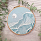 Moonlit Seascape Embroidery Fabric Pack