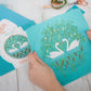 Serene Swans Embroidery Kit