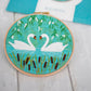 Serene Swans Embroidery Kit