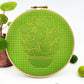 Chinese Money Plant Houseplant Embroidery Fabric Pack - 40% OFF - Fabric Packs - ohsewbootiful