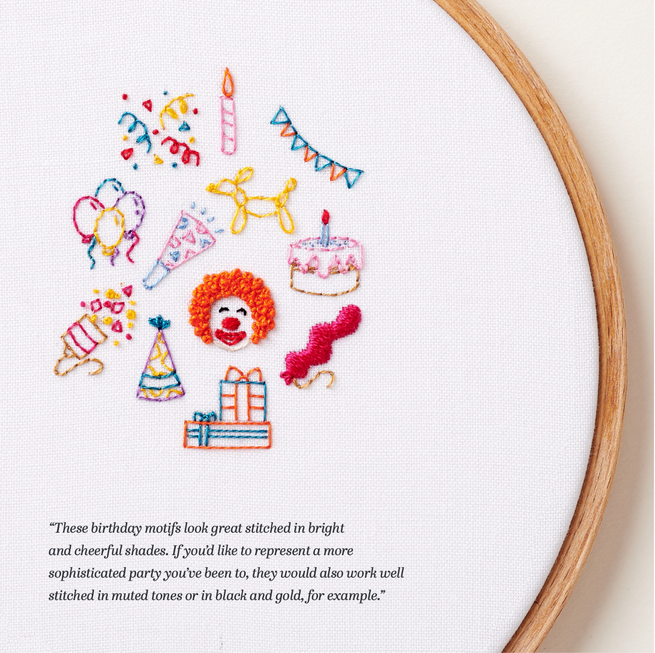 365 days of stitches in this embroidery hoop project – Sewing