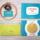 Hello Spring Embroidery Kit, Seasonal Embroidery - Embroidery Kits - ohsewbootiful