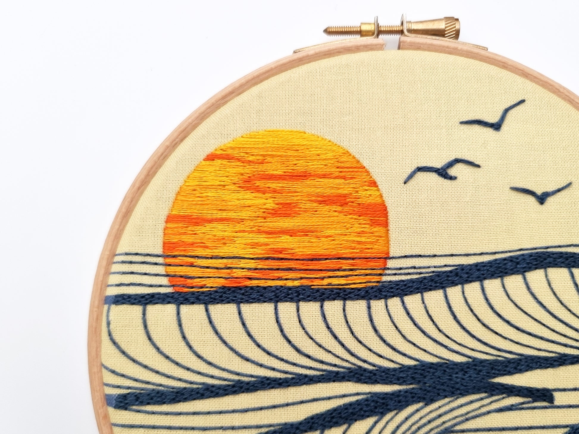 Sunset at Sea Embroidery Fabric Pack - Fabric Packs - ohsewbootiful