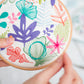 Abstract Florals Embroidery Kit - Embroidery Kits - ohsewbootiful