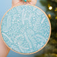 Frosty Foliage Embroidery Kit - Embroidery Kits - ohsewbootiful