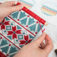 Christmas Jumper Bargello Wall Hanging Kit - Bargello Kit - ohsewbootiful