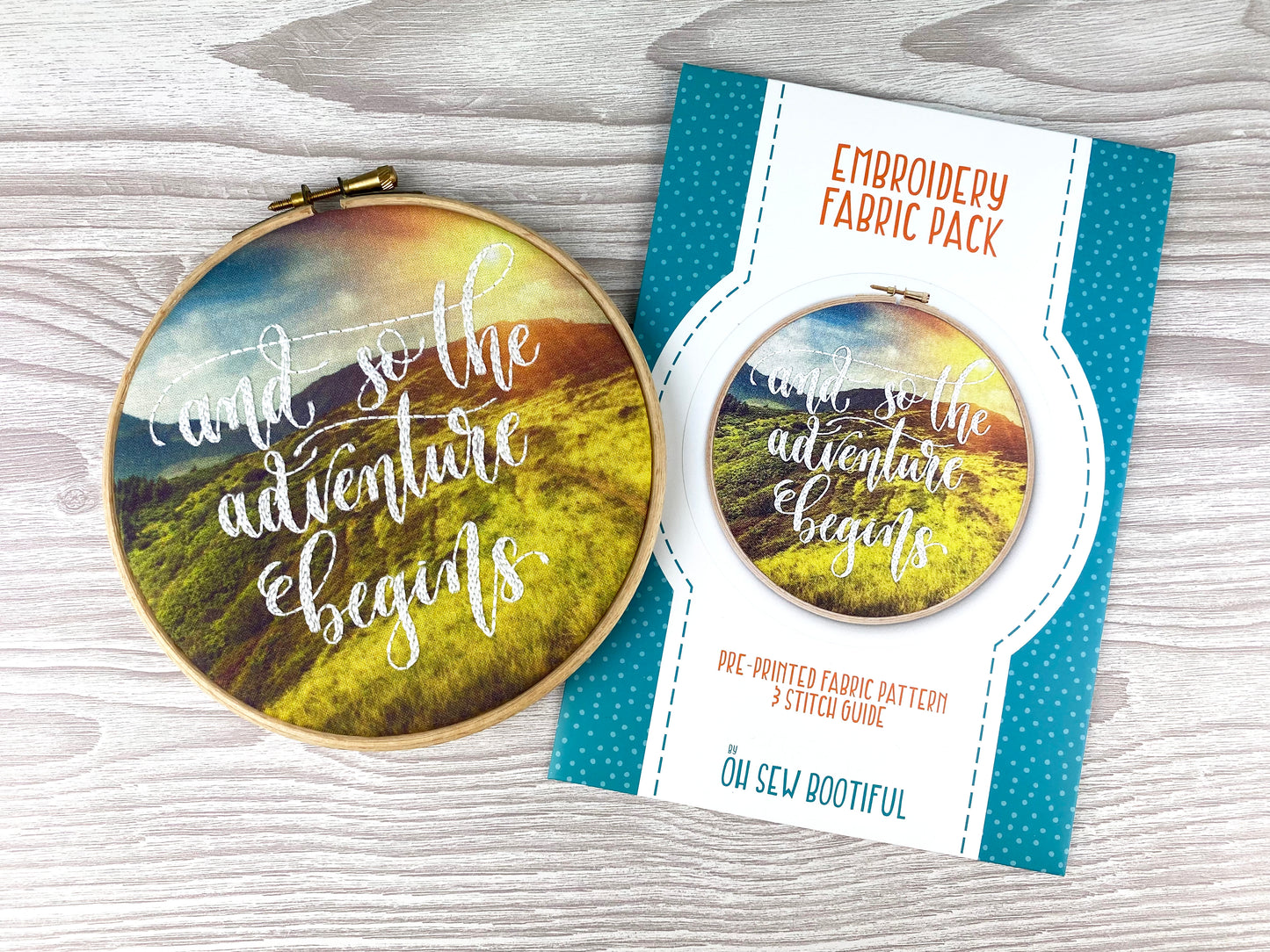 The Adventure Begins Fabric Pattern Pack - Fabric Packs - ohsewbootiful