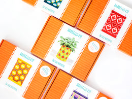 Christmas bargello wall hanging