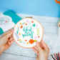 Be Kind To Yourself Embroidery Kit - Embroidery Kits - ohsewbootiful
