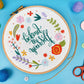 Be Kind To Yourself Embroidery Fabric Pattern Pack - Fabric Packs - ohsewbootiful