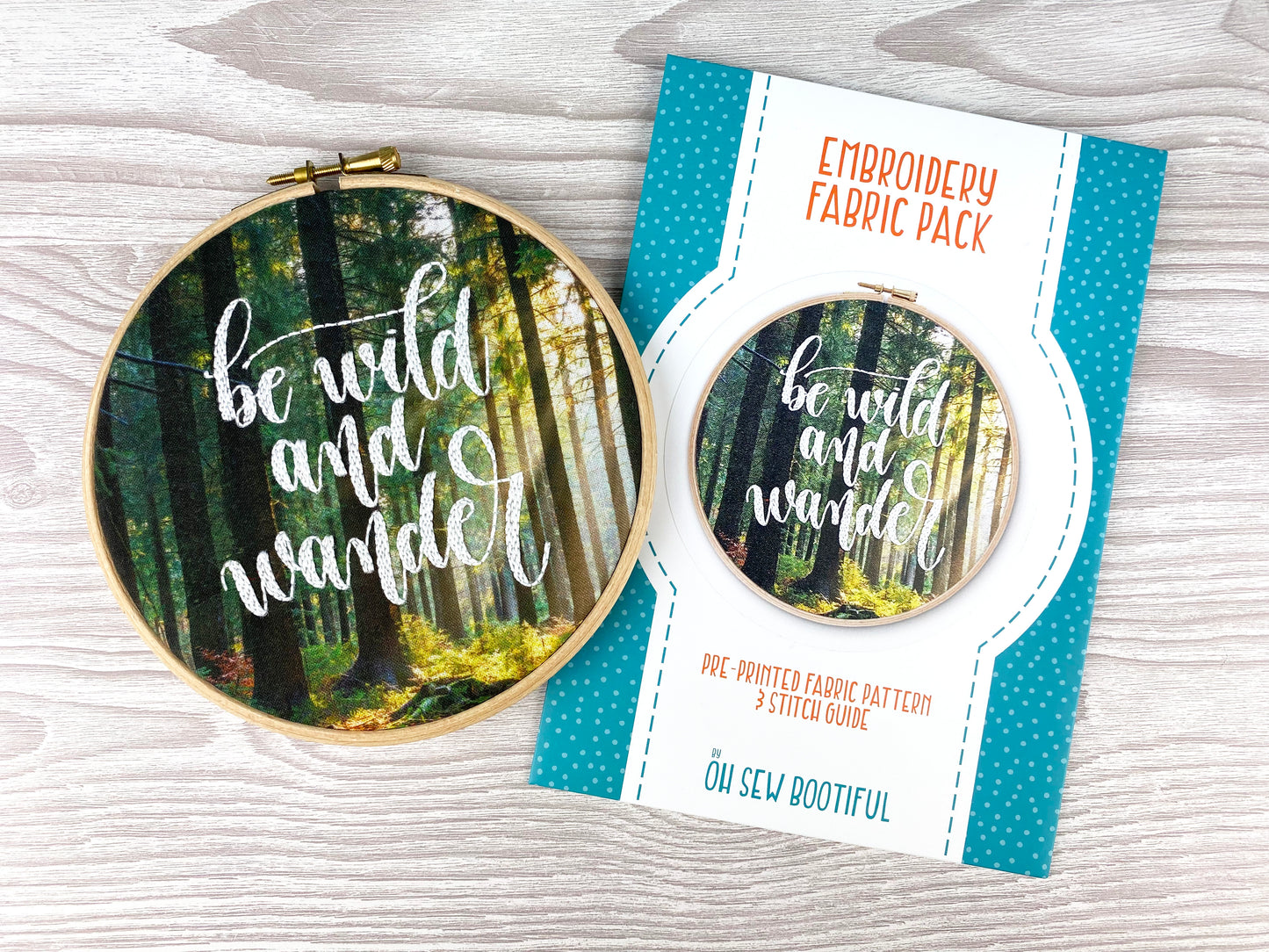 Be Wild and Wander Fabric Pattern Pack - Fabric Packs - ohsewbootiful