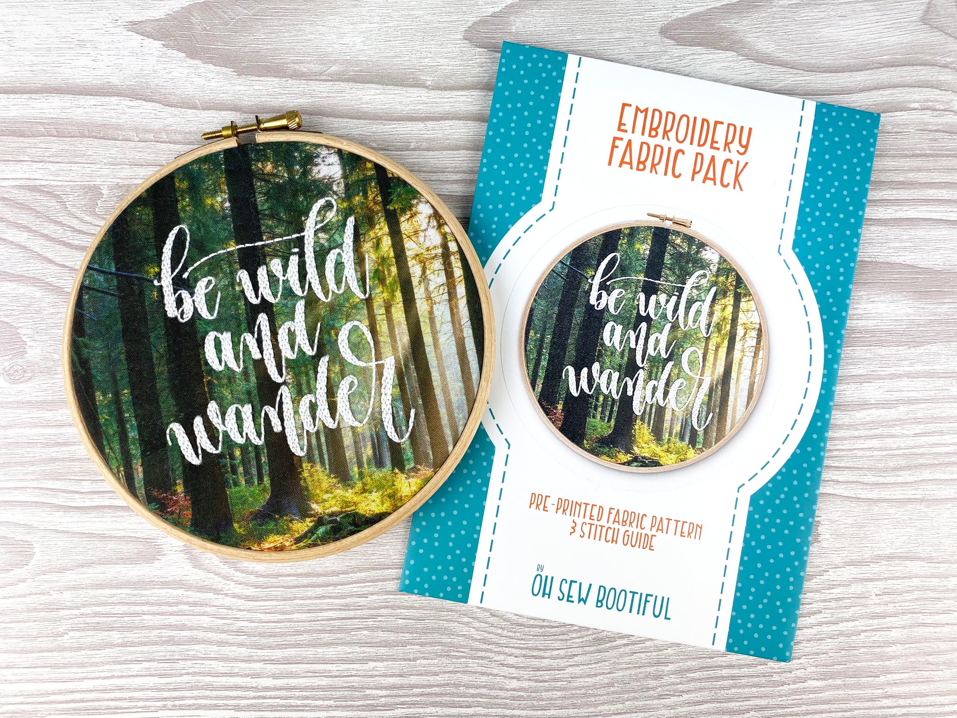 Be Wild and Wander Fabric Pattern Pack - Fabric Packs - ohsewbootiful