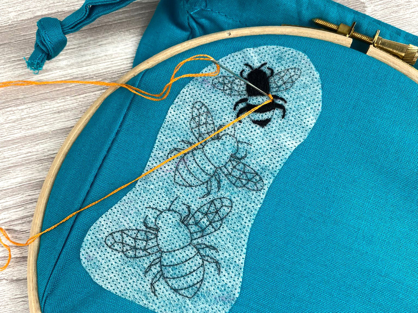 Bees Stick and Stitch Embroidery Patterns -  - ohsewbootiful