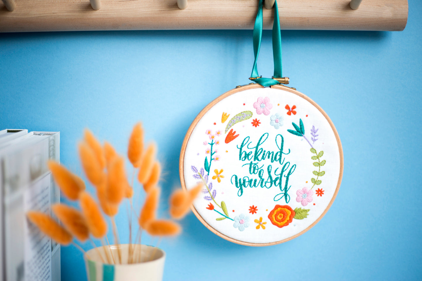 Be Kind To Yourself Embroidery Kit - Embroidery Kits - ohsewbootiful