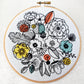 Floral Shadows Embroidery Kit - Embroidery Kits - ohsewbootiful