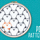 Cats Embroidery PDF Pattern -  - ohsewbootiful