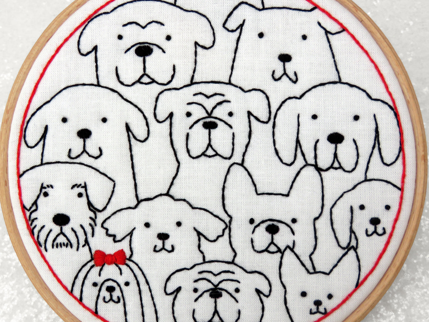 Dog Embroidery Fabric Pattern Pack - Fabric Packs - ohsewbootiful