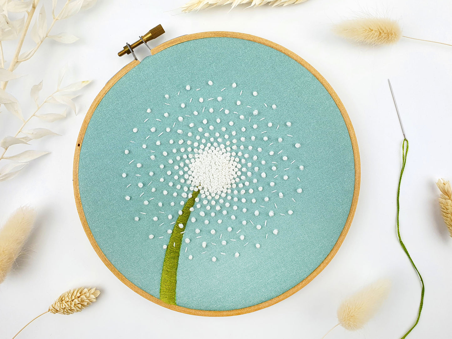 Dandelion Embroidery Kit - Embroidery Kits - ohsewbootiful