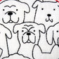 Dogs Embroidery Kit - Embroidery Kits - ohsewbootiful